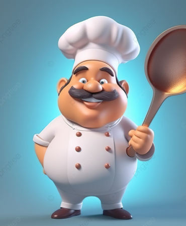 pngtree-3d-cartoon-illustration-of-chef-holding-a-large-ladle-image_3742363